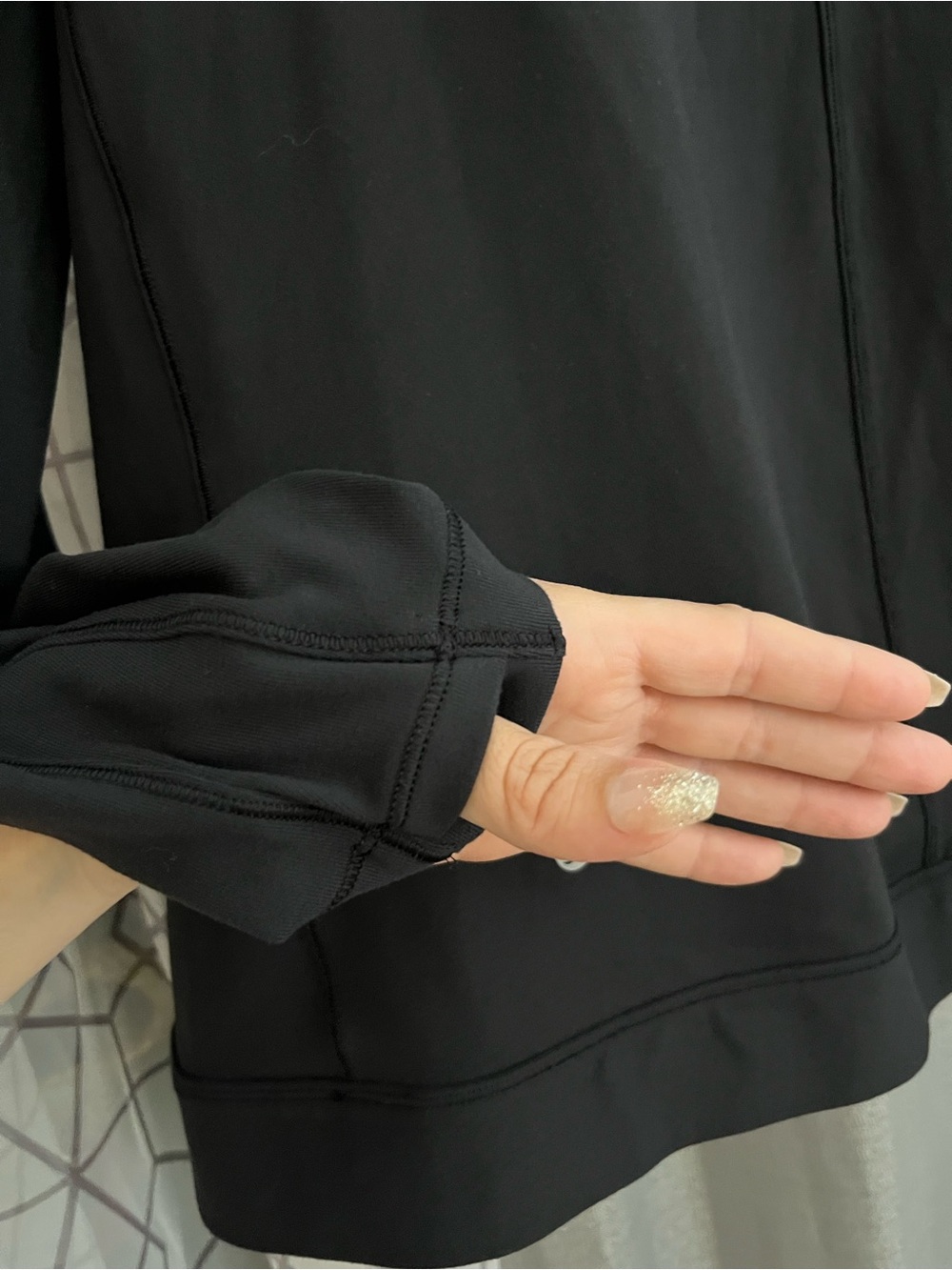 Lululemon Black Rulu Rally Wrap Jacket 6 - Picture 9 of 9